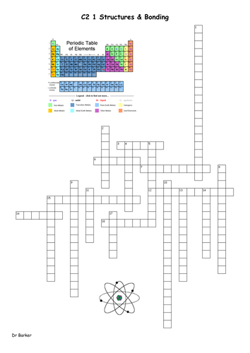 Additional chemistry review crosswords