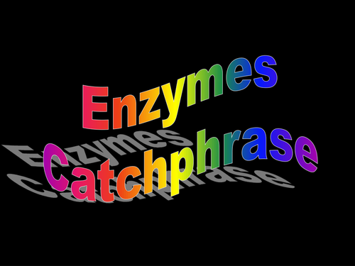 Enzymes catchphrase