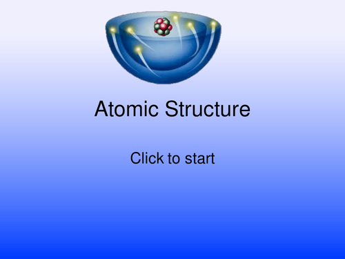 Atomic structure quiz | Teaching Resources