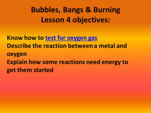 Bubbles; Bangs & Burning