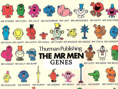 Mr Men Genes - genetic screening