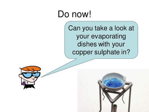 Reactivity series and displacement reaction