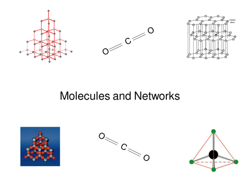 Molecules and covalent networks presentation