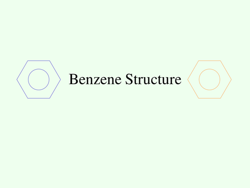 Visualizing the bonding in benzene