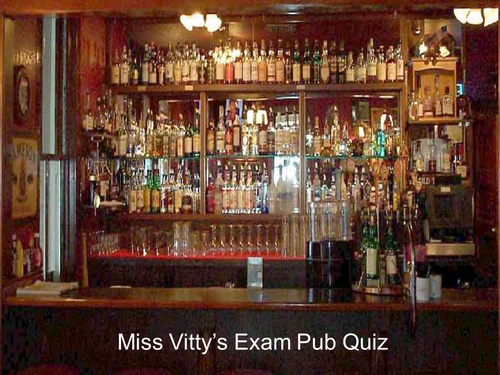 21st Century Science Pub Quiz Team Test