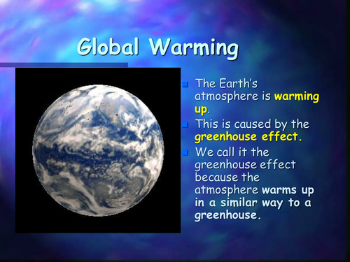 Global warming ppt