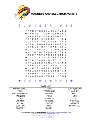 magnets-wordsearch-teaching-resources