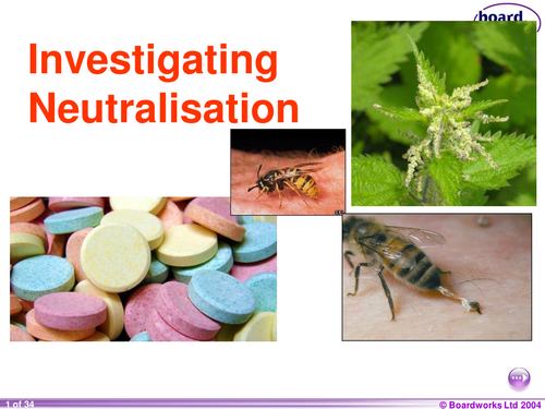 Chemical Reactions - neutralization investigation
