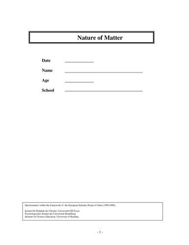 Quick test for Kinetic theory