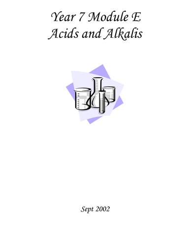  Acids and alkalis 