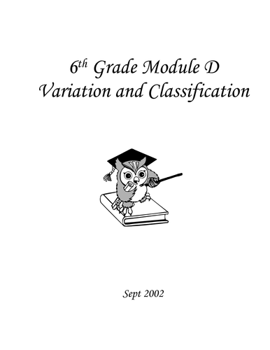 Variation and classification