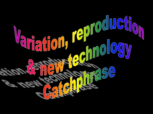 Variation catchphrase