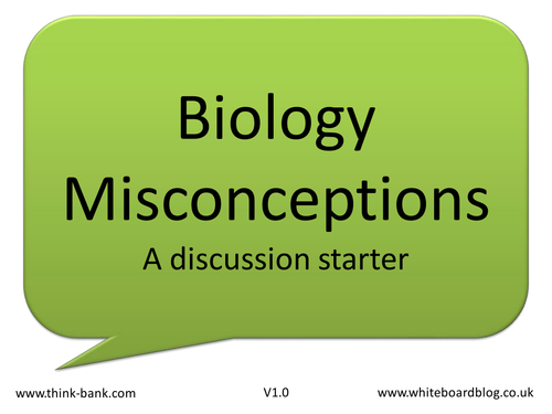 Biology Misconceptions Presentation