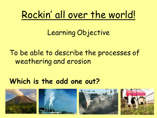 Weathering | Teaching Resources