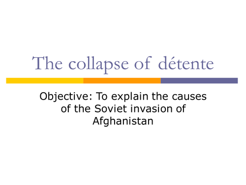 Collapse of Detente