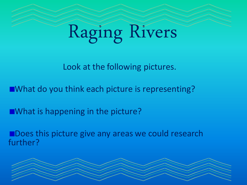 Raging Rivers PowerPoint