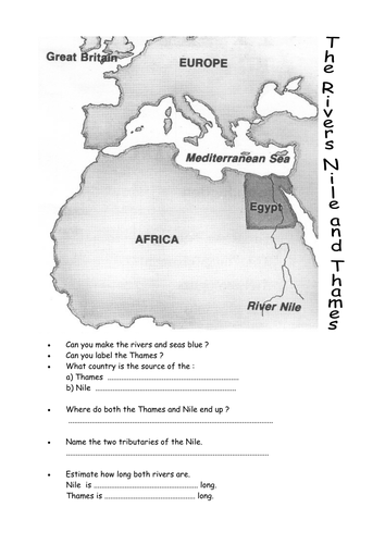 The Nile Teaching Resources