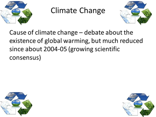 Climate Change - Environment