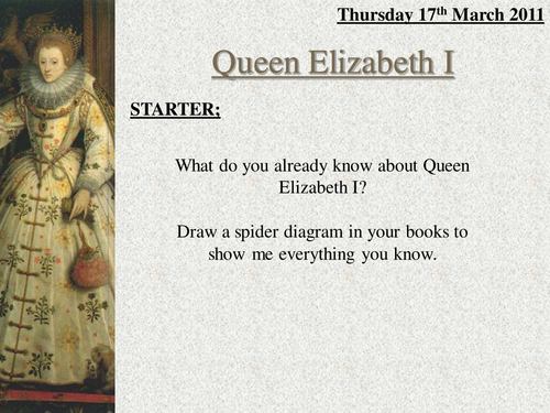 Elizabeth I's Problems