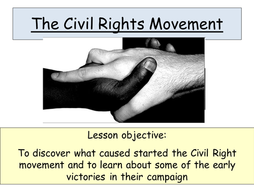 Civil Rights Movement 1950's key events