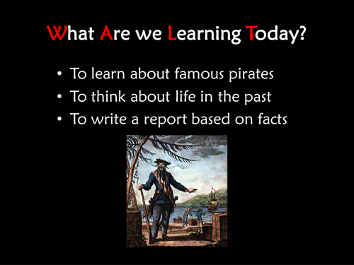 Pirate project stuff!