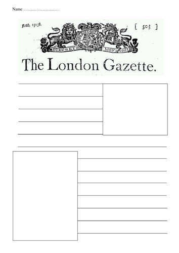 Great Fire of London Eye Witness Newspaper Report