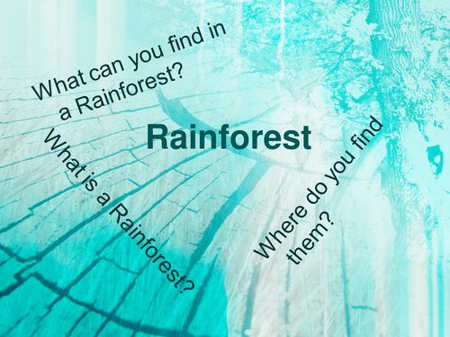 Jozani Rainforest | Teaching Resources