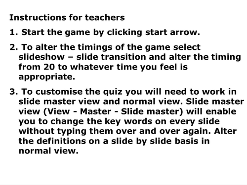 Weather hazards review