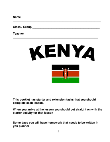Kenya topic Introduction