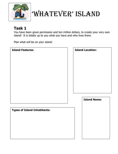 Whatever Island | Teaching Resources