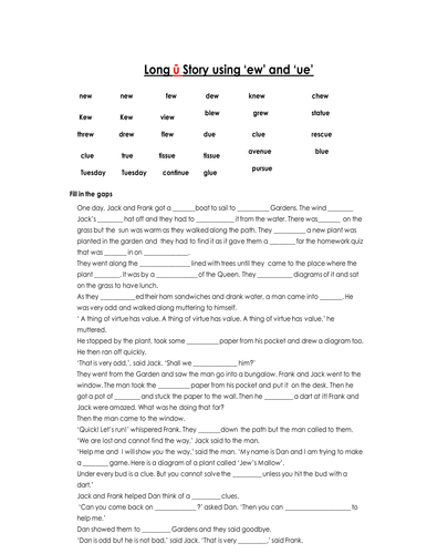 Spelling Worksheets Au Aw<br/>