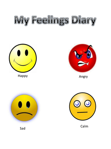 Feelings Diary for Children