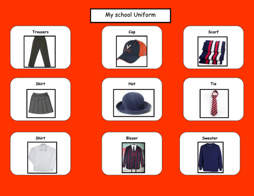 My school uniform