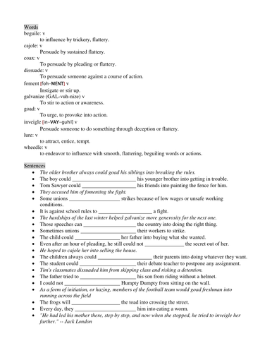 euphemism and dysphemism quadrants persuade teaching resources