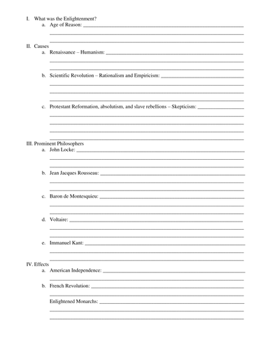 Enlightenment ideas image