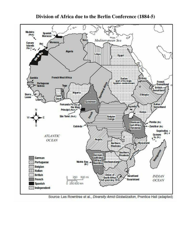 Berlin Conference Maps Teaching Resources