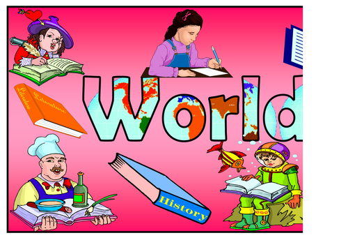 World Literacy Day Themed Banner