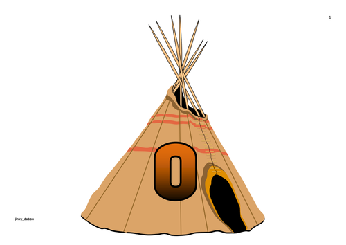 Native American Themed Numbers 0-100