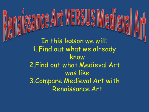 Renaissance Art | Teaching Resources