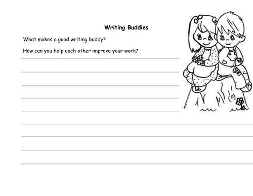 What is a Writing Buddy | Teaching Resources