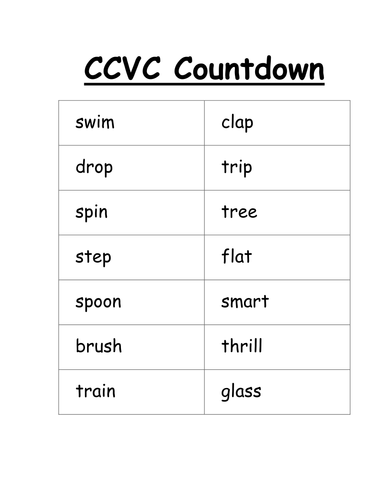 CCVC Countdown