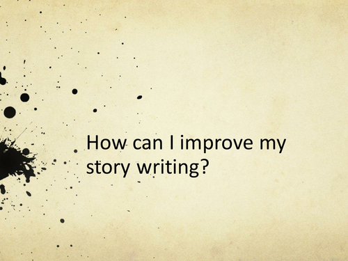 How To Improve My Story Writing