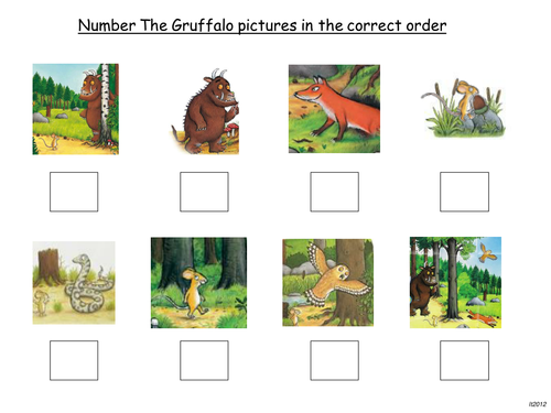 report printable kindergarten book free linny66 The Gruffalo Child Gruffalo's The by and