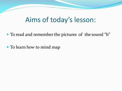 mind mapping b PowerPoint