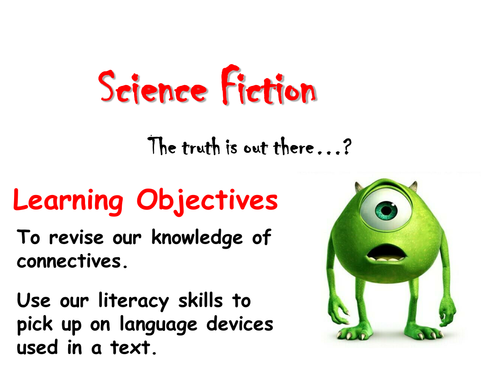 Language Features In Science Fiction Texts