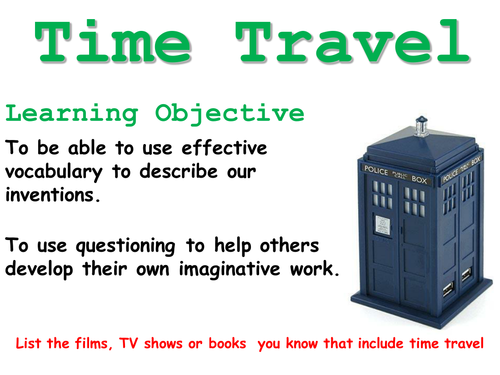 Science Fiction Writing - Vocab and Questioning
