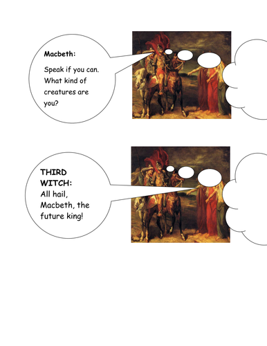 Macbeth Thought Tracking Starter