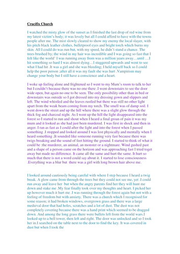 Dual narrative example | Teaching Resources