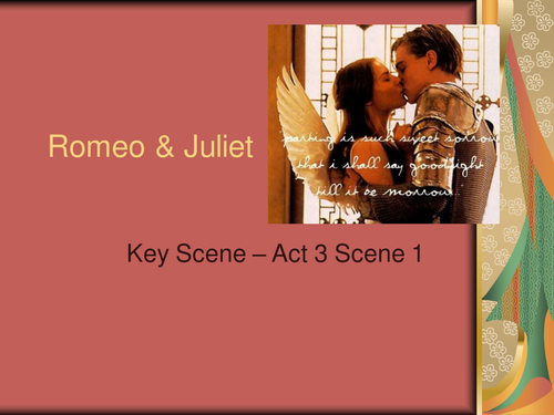 Romeo & Juliet Act 3 Sc 1 (Death of Mercutio)