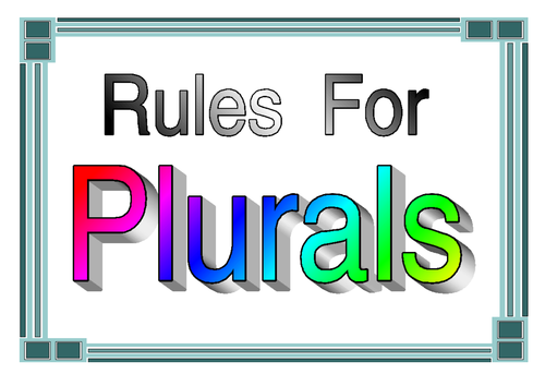 Plurals